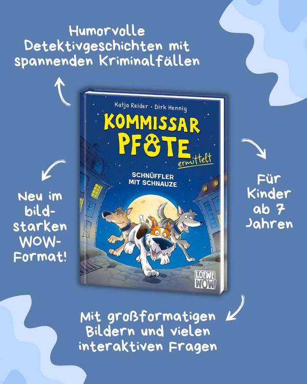 Produktbild: Kommissar Pfote ermittelt (Band 1) - Schn&uuml;ffler mit Schnauze