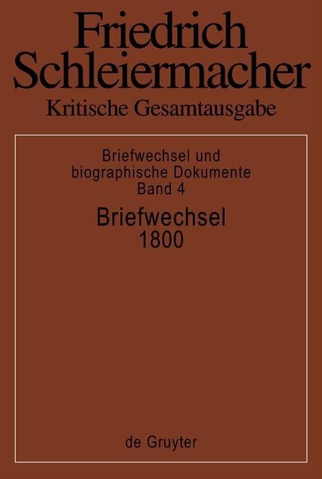 Produktbild: Briefwechsel 1800
