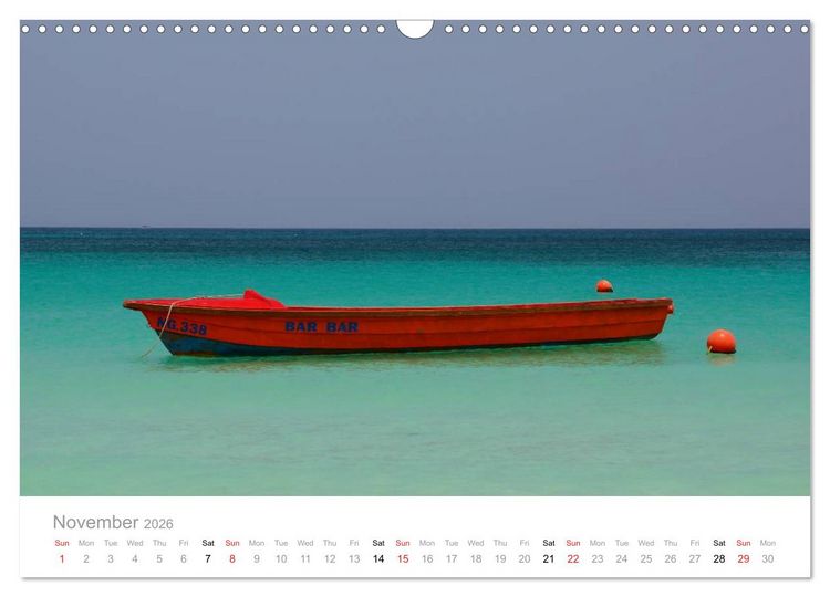 Produktbild: JAMAICA Reggae and the natural paradise (Wall Calendar 2026 DIN A3 landscape), CALVENDO 12 Month Wall Calendar
