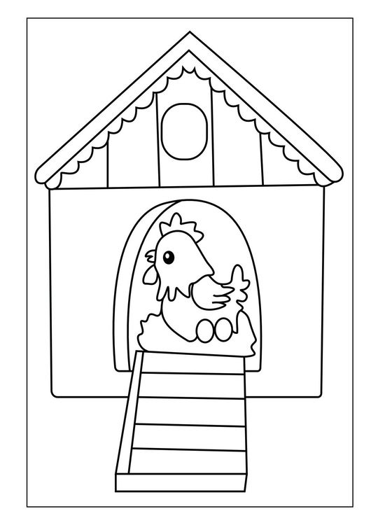Produktbild: Bauernhof Malbuch f&uuml;r Kinder ab 3 Jahren mit 50 sch&ouml;nen Bauernhoftieren zum Ausmalen