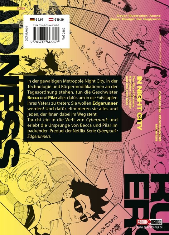 Produktbild: Cyberpunk 2077: Edgerunners (Manga) 01