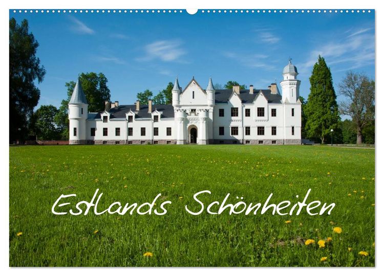Produktbild: Estlands Sch&ouml;nheiten (Wandkalender 2026 DIN A2 quer), CALVENDO Monatskalender