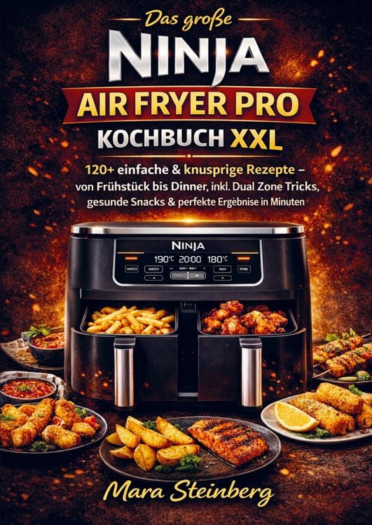 Produktbild: Das gro&szlig;e Ninja Air Fryer Pro Kochbuch XXL