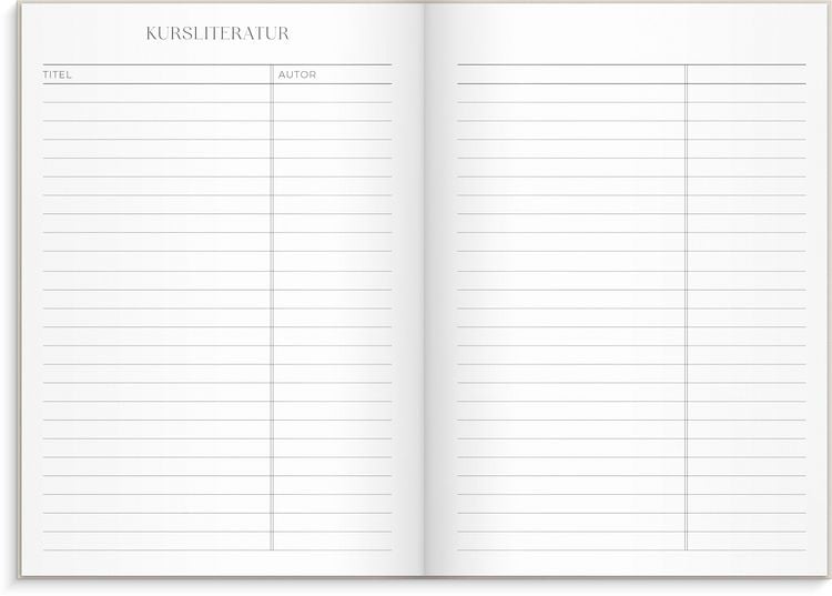 Produktbild: Student Planner A5 26/27 Beige