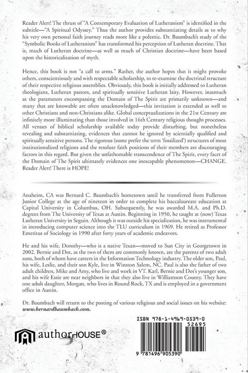 Produktbild: A Contemporary Evaluation of Lutheranism