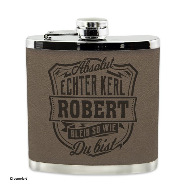 Produktbild: HTI-Living Echter Kerl Flachmann Robert Echter Kerl Flachmann Robert