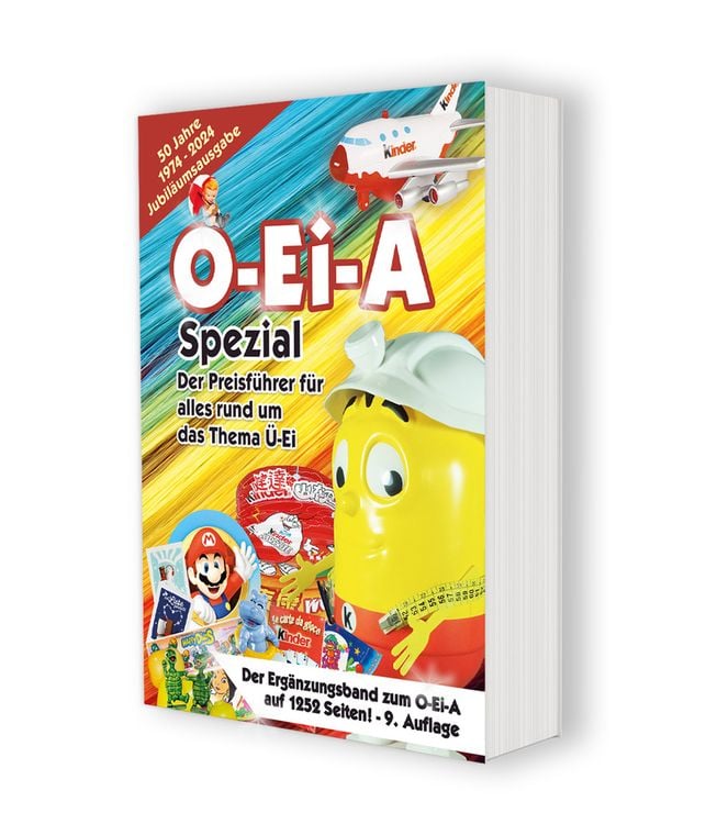 Produktbild: O-Ei-A Spezial (9. Auflage) - Der Preisf&uuml;hrer f&uuml;r alles rund um das Thema &Uuml;-Ei.