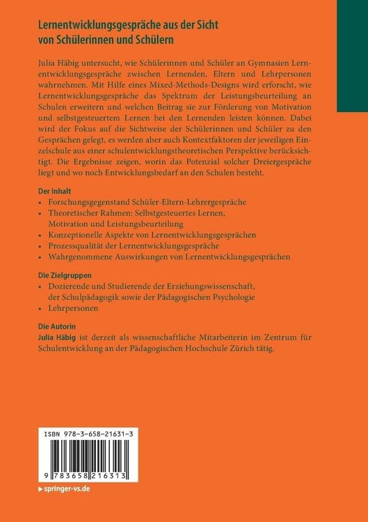 Produktbild: Lernentwicklungsgespr&auml;che aus der Sicht von Sch&uuml;lerinnen und Sch&uuml;lern