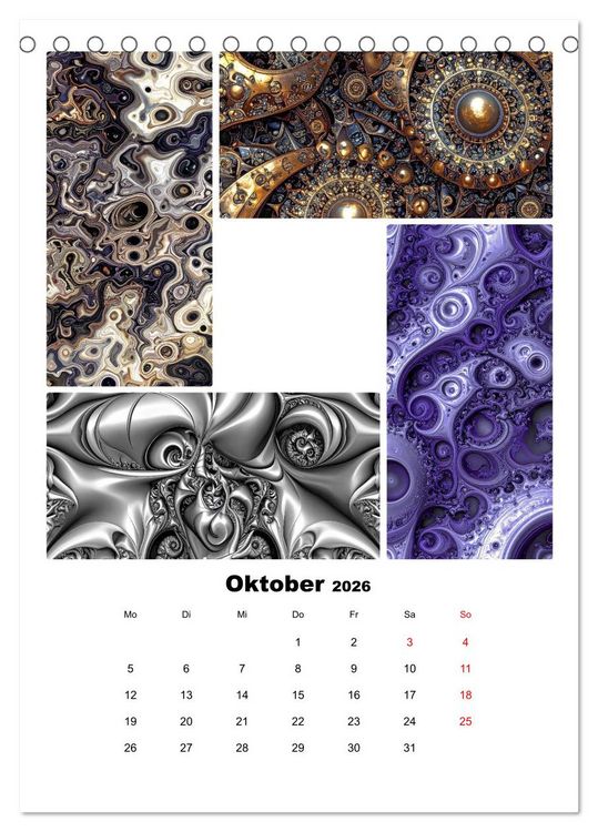 Produktbild: Vierkl&auml;nge (Tischkalender 2026 DIN A5 hoch), CALVENDO Monatskalender