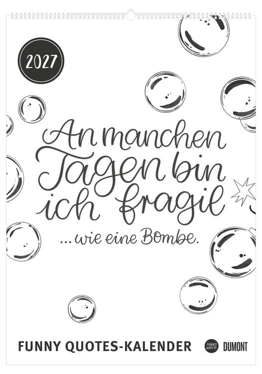 Produktbild: Funny Quotes-Kalender 2027