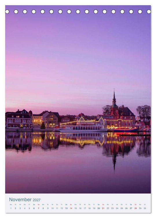 Produktbild: Kappeln und Schlei (Tischkalender 2027 DIN A5 hoch), CALVENDO Monatskalender