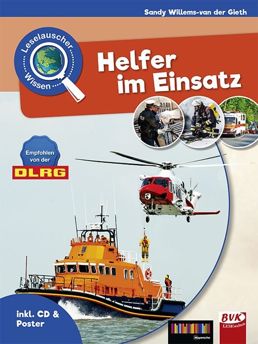 Produktbild: Leselauscher Wissen: Helfer im Einsatz