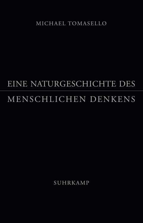 Produktbild: Eine Naturgeschichte des menschlichen Denkens