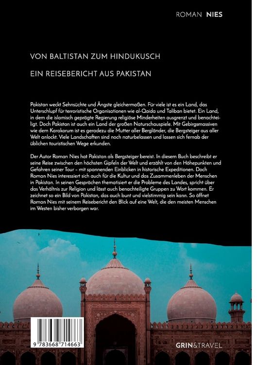 Produktbild: Von Baltistan zum Hindukusch. Ein Reisebericht aus Pakistan
