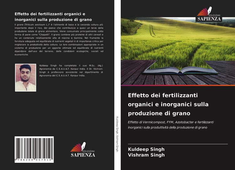 Produktbild: Effetto dei fertilizzanti organici e inorganici sulla produzione di grano