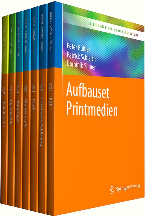 Produktbild: Bibliothek der Mediengestaltung &ndash; Aufbauset Printmedien