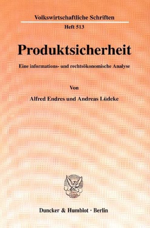 Produktbild: Produktsicherheit.