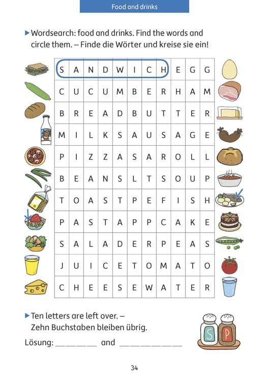 Produktbild: Englisch 4. Klasse &Uuml;bungsblock