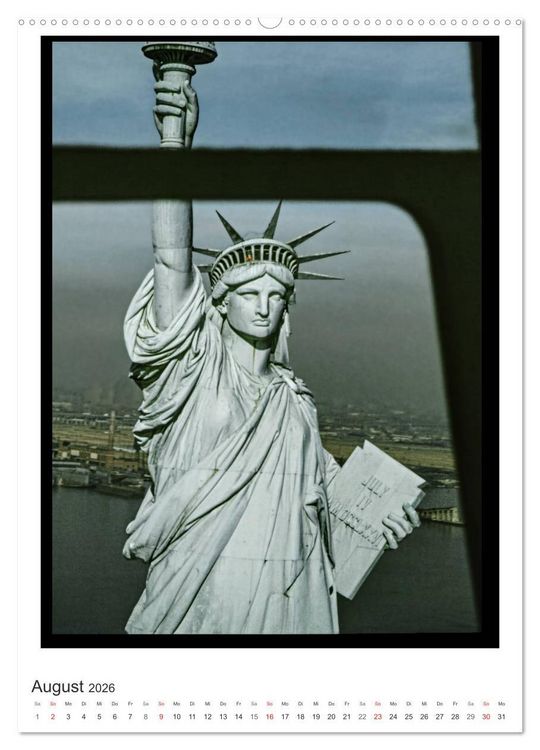 Produktbild: NEW YORK CITY - Vintage Views (Wandkalender 2026 DIN A2 hoch), CALVENDO Monatskalender