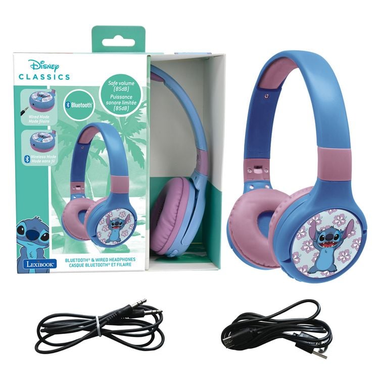 Produktbild: Stitch 2 in 1 Bluetooth&reg; und kabelgebundener Kopfh&ouml;rer