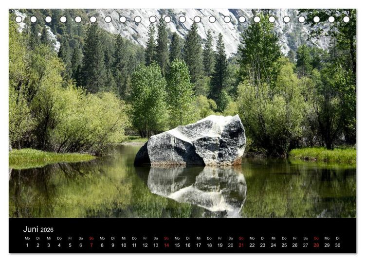 Produktbild: USA - Der Westen (Tischkalender 2026 DIN A5 quer), CALVENDO Monatskalender