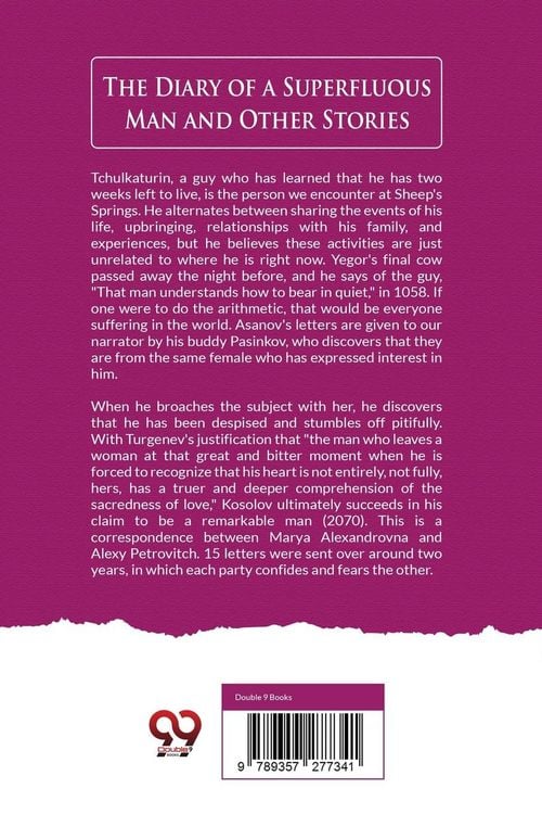 Produktbild: The Diary of a Superfluous Man and Other Stories