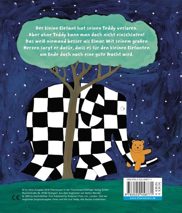 Produktbild: Elmar: Gute Nacht, Elmar!