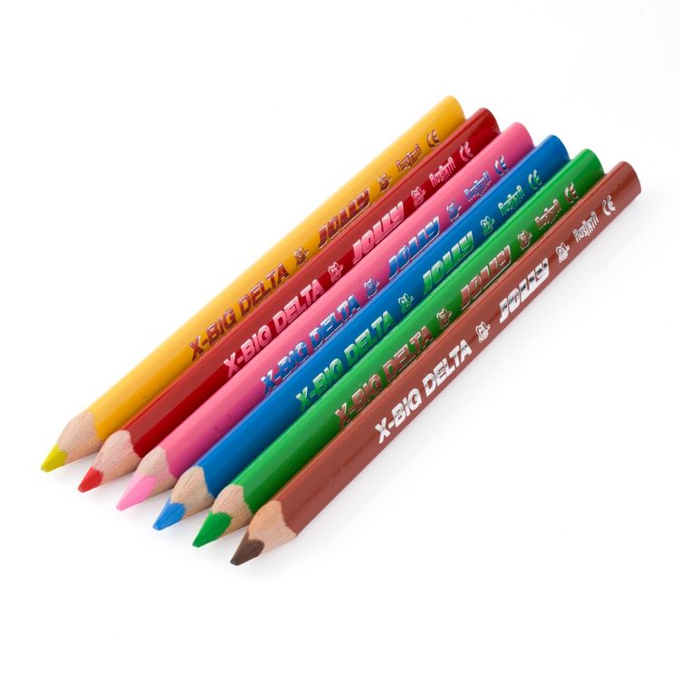 Produktbild: JOLLY Buntstifte X-BIG Delta, 6er Set
