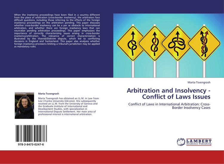 Produktbild: Arbitration and Insolvency - Conflict of Laws Issues