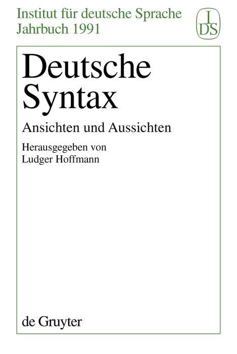 Produktbild: Deutsche Syntax