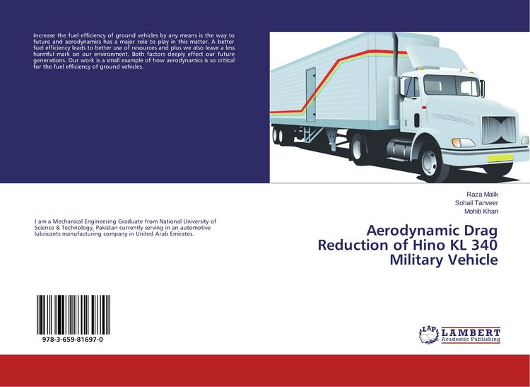 Produktbild: Aerodynamic Drag Reduction of Hino KL 340 Military Vehicle