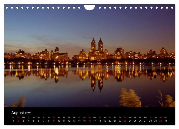 Produktbild: Zu Besuch in New York (Wandkalender 2026 DIN A4 quer), CALVENDO Monatskalender