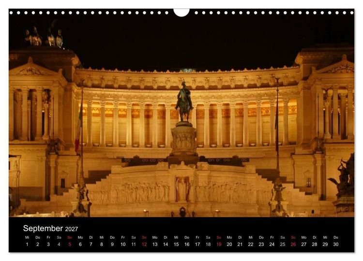 Produktbild: Vade mecum Romam - Geh mit mir nach Rom (Wandkalender 2027 DIN A3 quer), CALVENDO Monatskalender