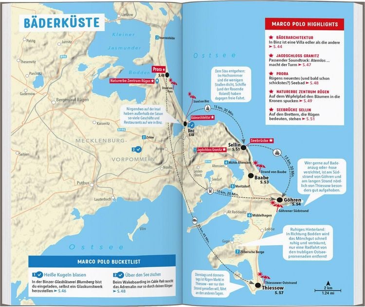 Produktbild: MARCO POLO Reisef&uuml;hrer R&uuml;gen, Hiddensee, Stralsund
