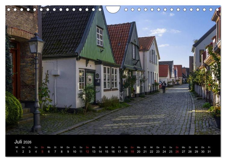 Produktbild: Schleswig - Schleistadt mit Flair (Wandkalender 2026 DIN A4 quer), CALVENDO Monatskalender