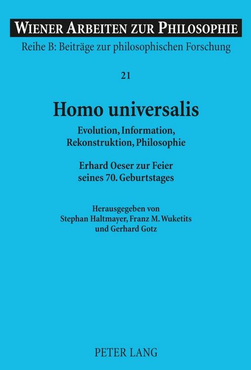 Produktbild: Homo universalis
