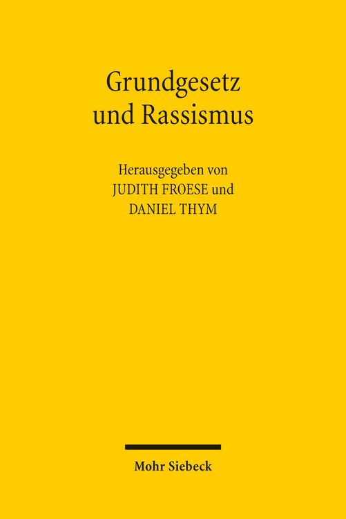 Produktbild: Grundgesetz und Rassismus