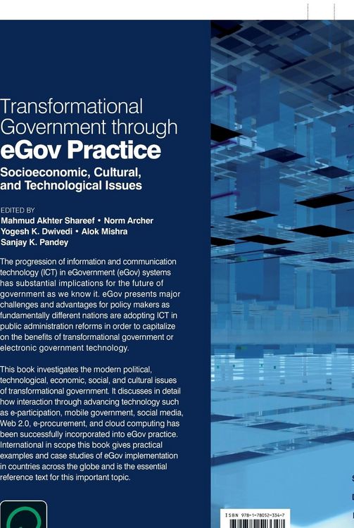 Produktbild: Transformational Government Through EGov Practice