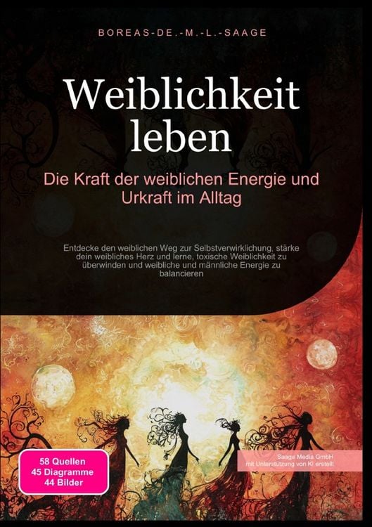 Produktbild: Weiblichkeit (DE) / Weiblichkeit leben: Die Kraft der weiblichen Energie und Urkraft im Alltag