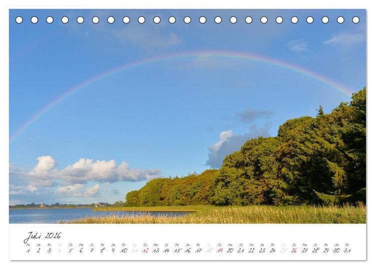 Produktbild: Geltinger Birk (Tischkalender 2026 DIN A5 quer), CALVENDO Monatskalender