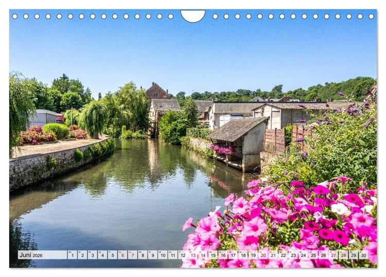 Produktbild: Normandie &ndash; Wo Natur auf Kultur trifft (Wandkalender 2026 DIN A4 quer), CALVENDO Monatskalender