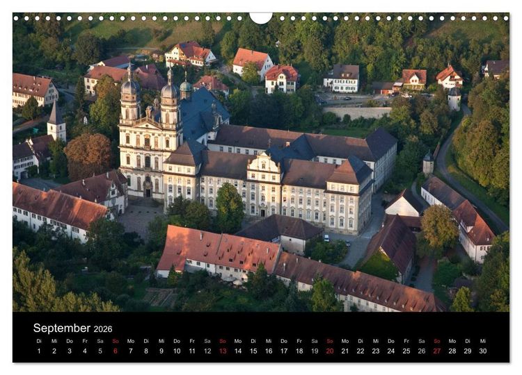 Produktbild: Hohenlohe von oben (Wandkalender 2026 DIN A3 quer), CALVENDO Monatskalender