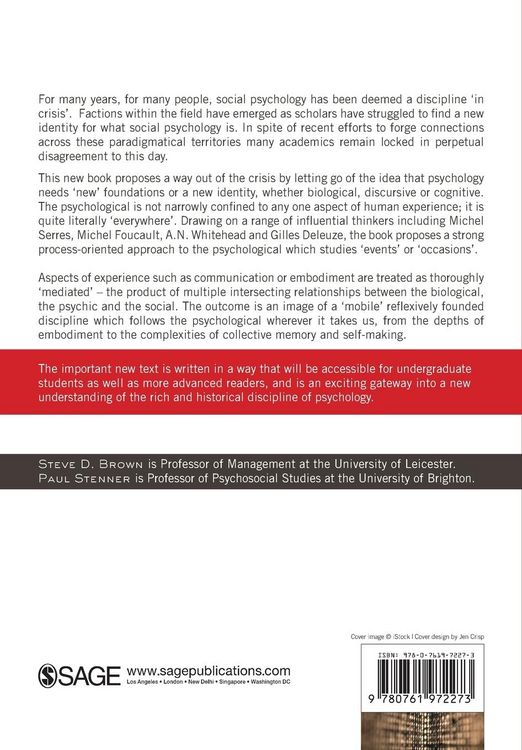 Produktbild: Psychology without Foundations