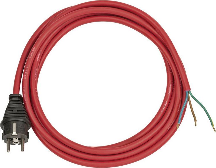 Produktbild: Brennenstuhl 1160450 Strom Anschlusskabel Rot 3.00m