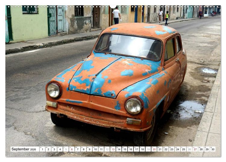Produktbild: SIMCA ARONDE - Frankreichs Schwalbe (hochwertiger Premium Wandkalender 2026 DIN A2 quer), Kunstdruck in Hochglanz