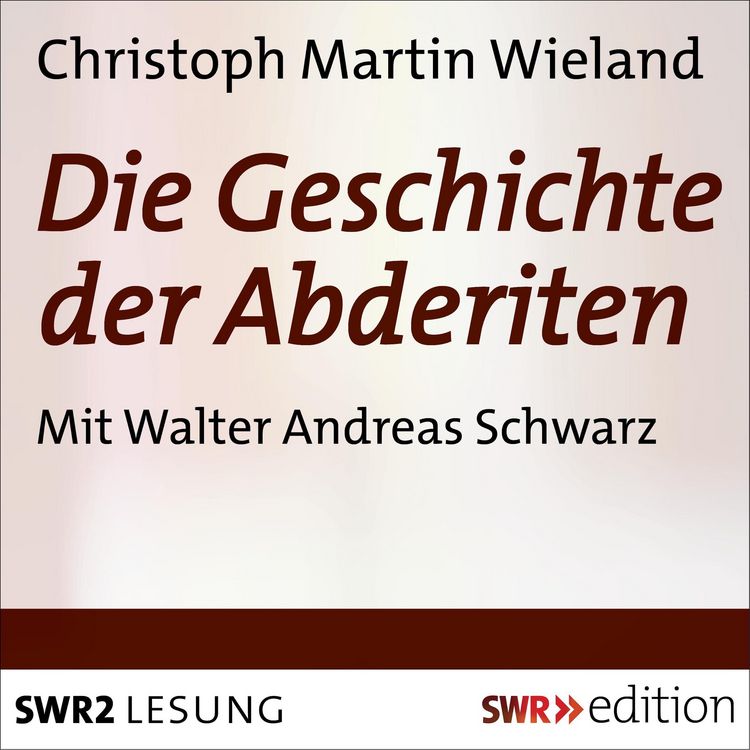 Produktbild: Die Geschichte der Abderiten