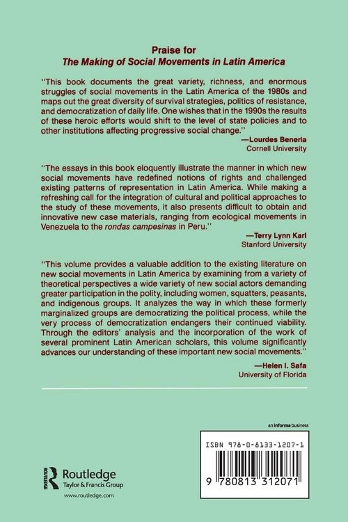 Produktbild: The Making Of Social Movements In Latin America