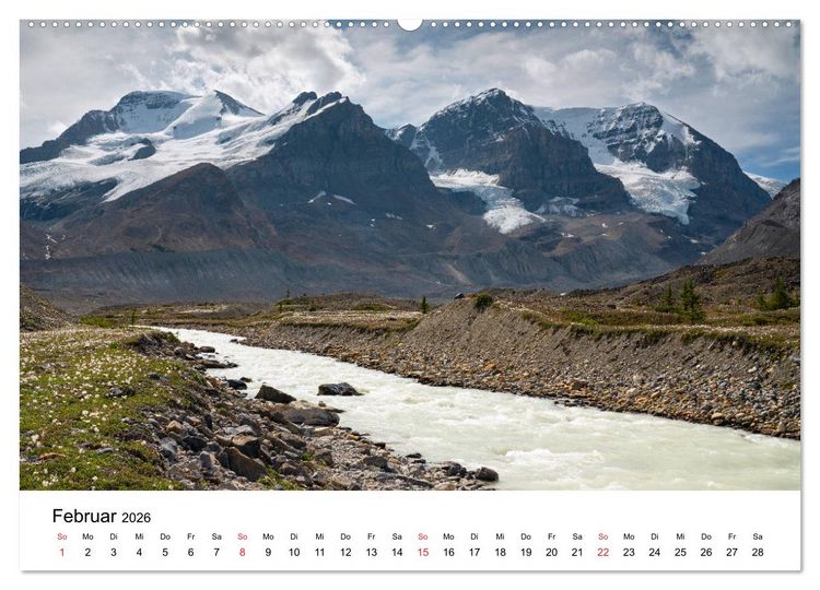 Produktbild: Fernweh Kanada - Naturerlebnis Rocky Mountains (hochwertiger Premium Wandkalender 2026 DIN A2 quer), Kunstdruck in Hochglanz