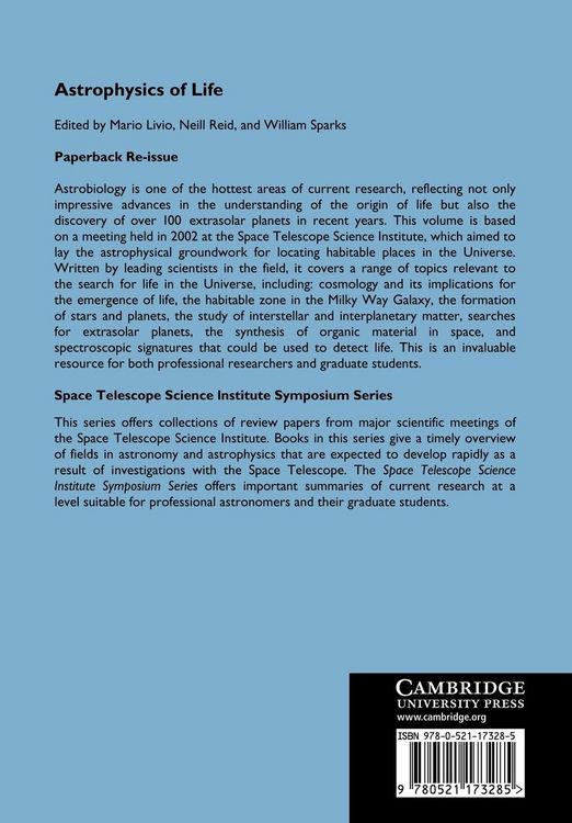 Produktbild: Astrophysics of Life