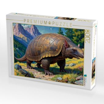 Produktbild: CALVENDO Puzzle Das Rieseng&uuml;rteltier (Priodontes maximus) kann bis zu 1,5 Meter lang werden. Leider ist es vom Aussterben bedroht. | 2000 Teile Lege-G